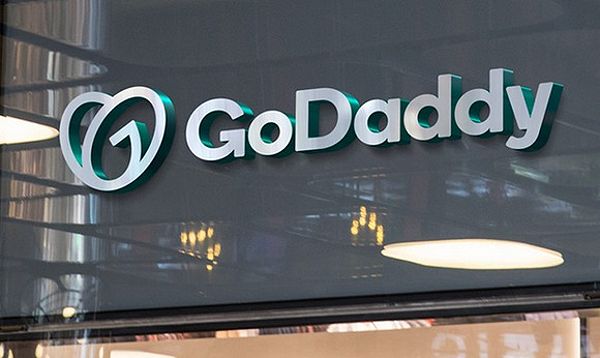 Logo của nhà cung cấp tên miền GoDaddy