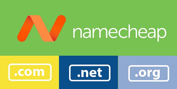 Logo của nhà cung cấp tên miền Namecheap